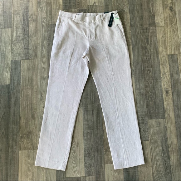 Perry Ellis Pants 34x34 Nwt Perry Ellis Linen Blend Solid Twill